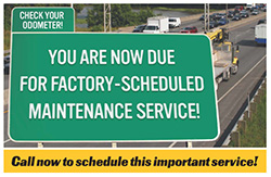 factory scheduled preventative maintenance service